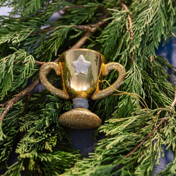 &klevering - Trophy Ornament, silber