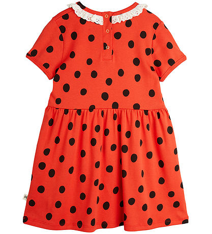 Mini Rodini Kleid - Dots - Rot