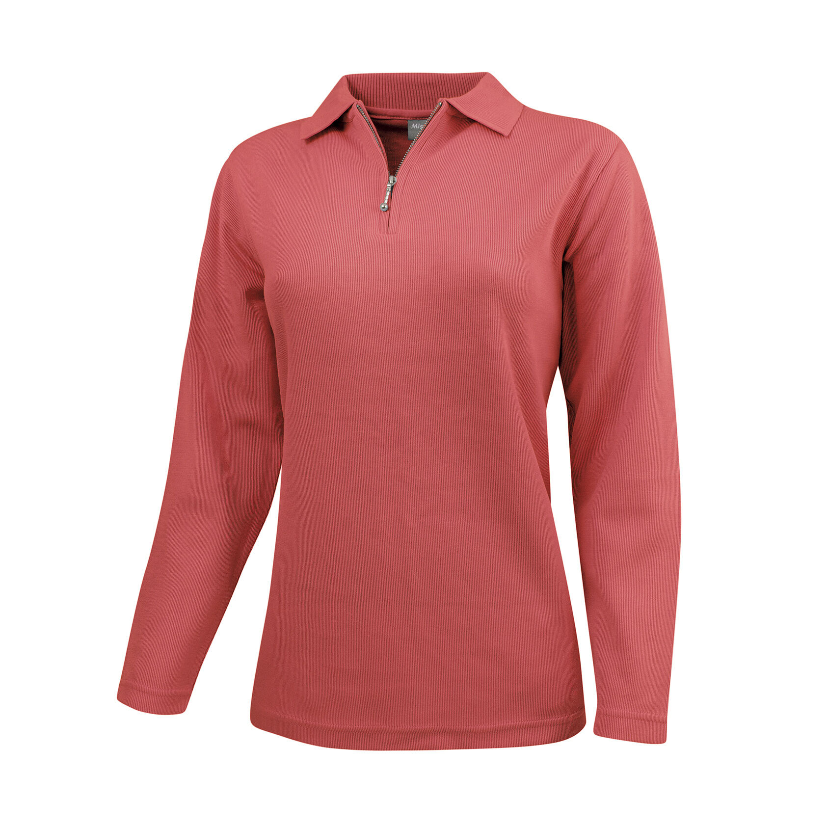 Sweat-Shirt mit feiner Ripp-Optik