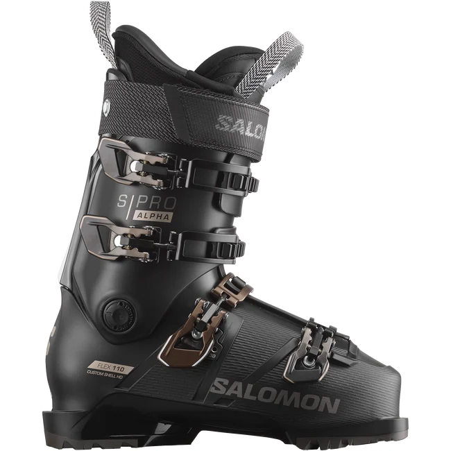 S/PRO ALPHA 110  Pistenschuhe Herren Black/TitaniumMetal