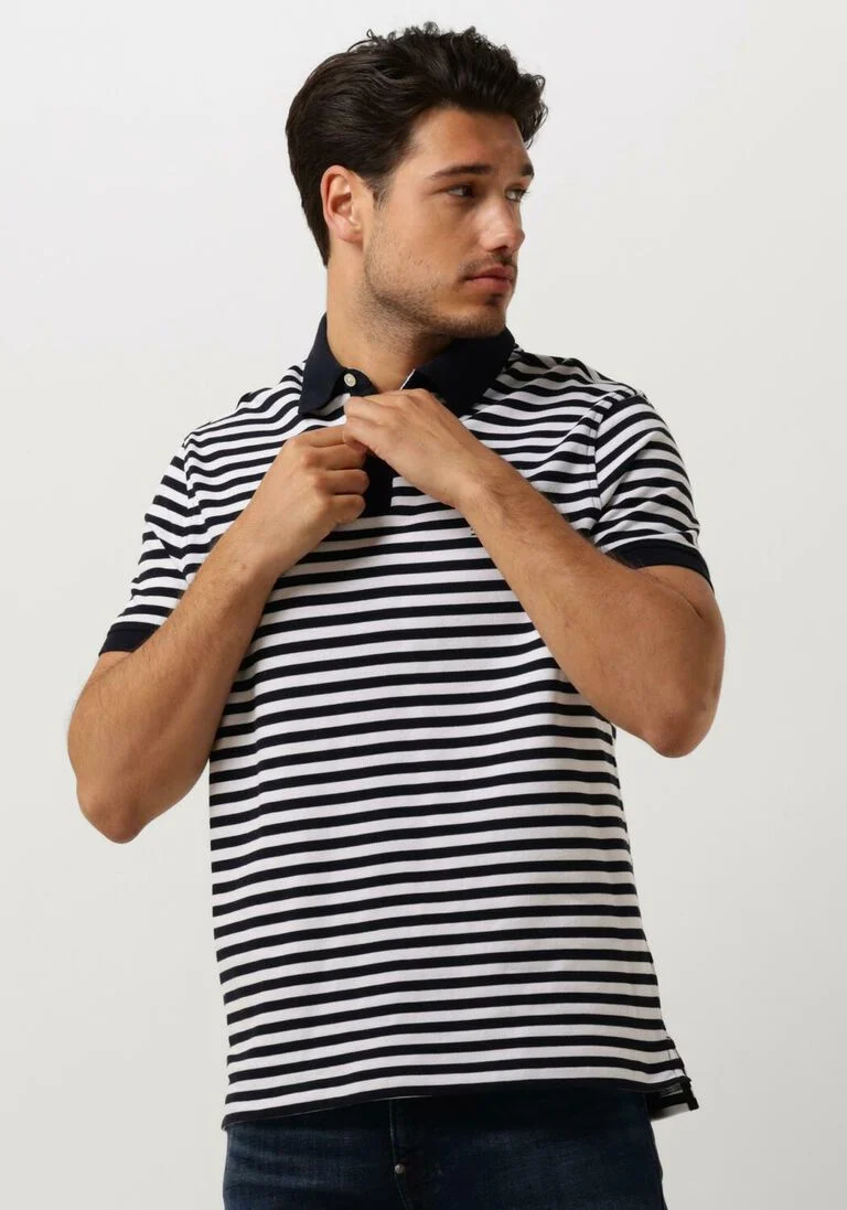 TOMMY HILFIGER donkerblauwe tommy hilfiger polo 1985 regular polo