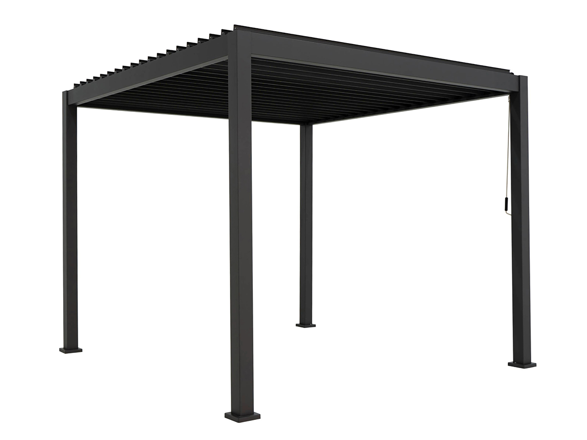 Mirador Deluxe 300 x 300 cm overkapping - antraciet