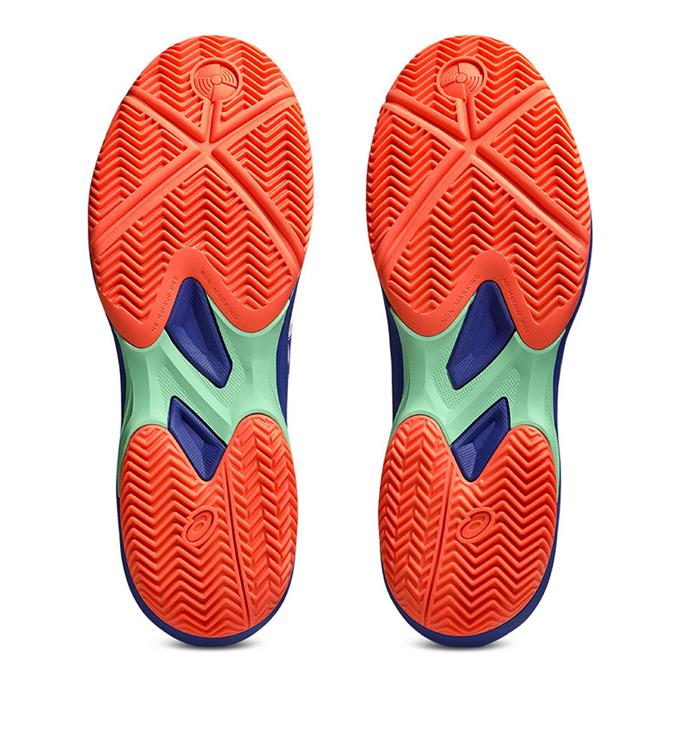 ASICS GAME FF PADEL 1041A493-100 WHITE-VIVID-CORAL