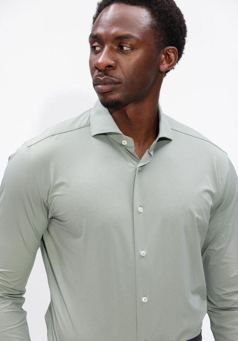 groene xacus overhemden active shirt 520ml