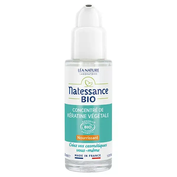 Concentrado de Queratina Vegetal Orgânica DIY Natessance 30ml