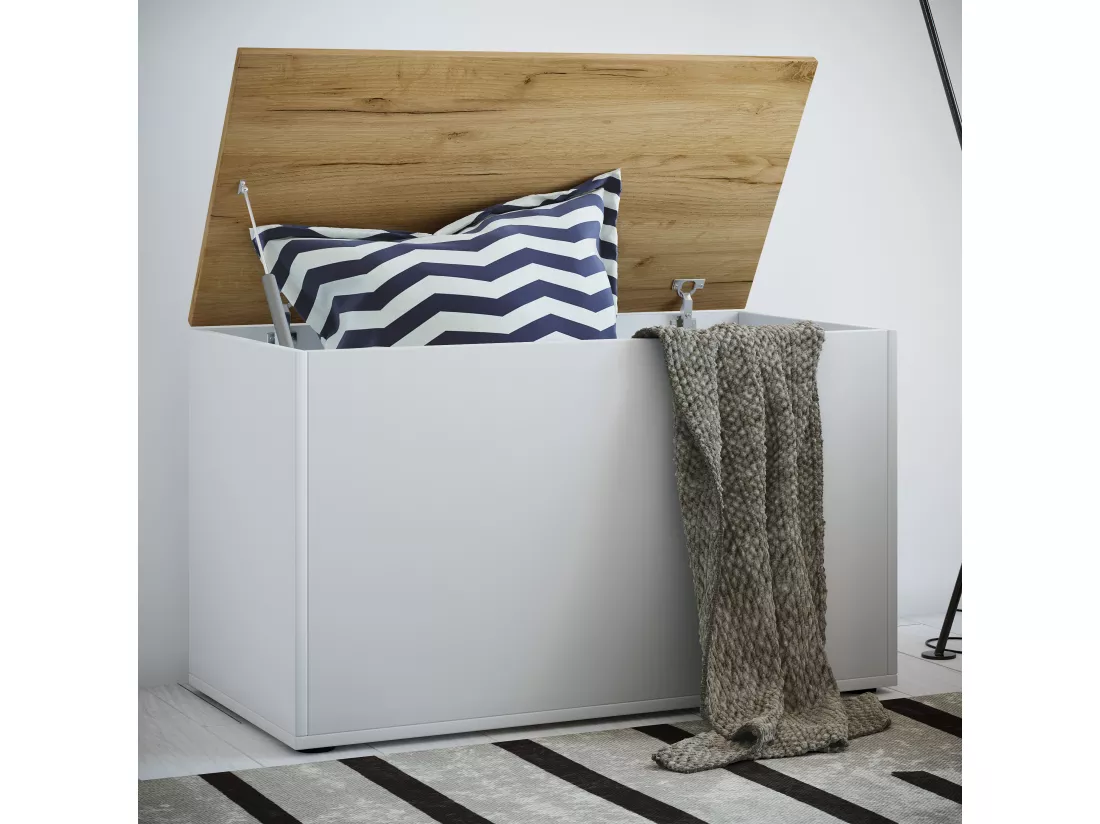 Tissu Coffre de siège Banc Coffre Sizos L