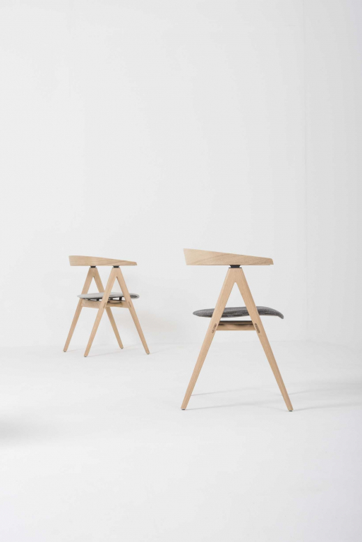 Gazzda Ava stoel Dakar Leather Black