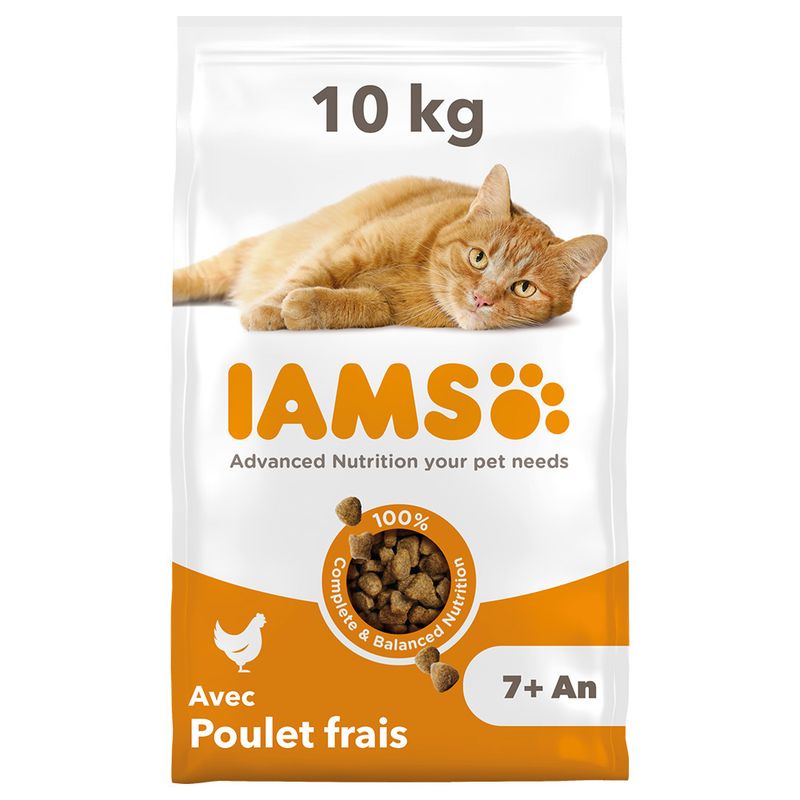 IAMS Advanced Nutrition Senior poulet à prix discount sur bitiba.fr