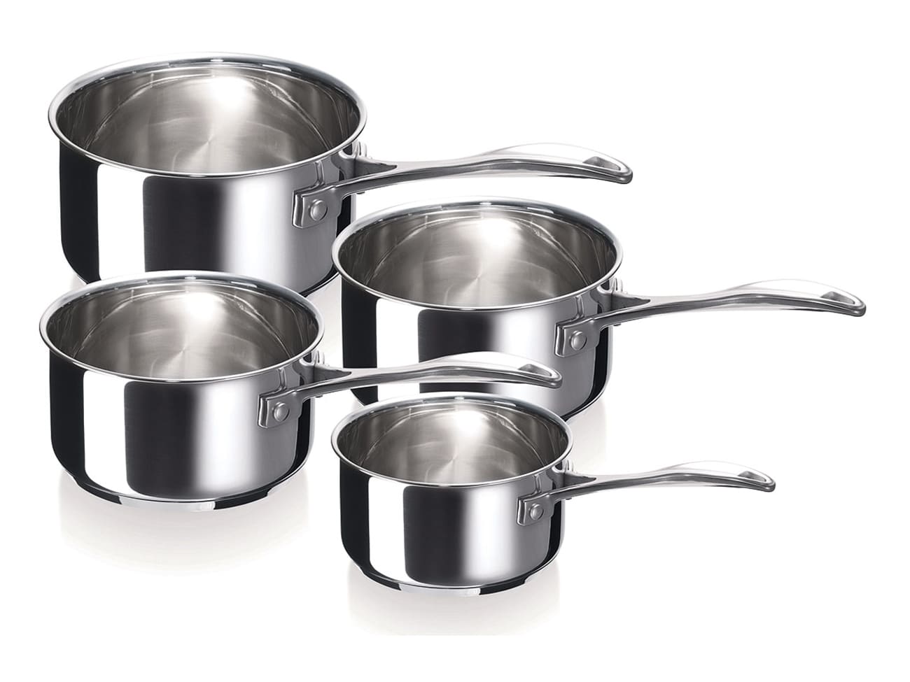 Casseroles inox Beka Chef - Lot de 4 - Beka