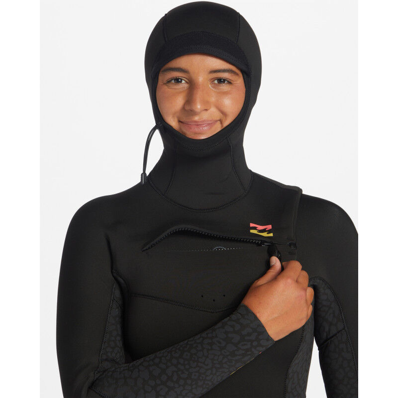 5/4 mm Synergy Chest Zip Hooded - Combinaison de surf femme