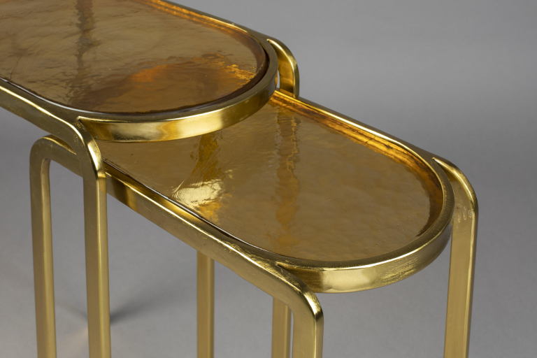 Dutchbone Bandhu bijzettafel set van 2