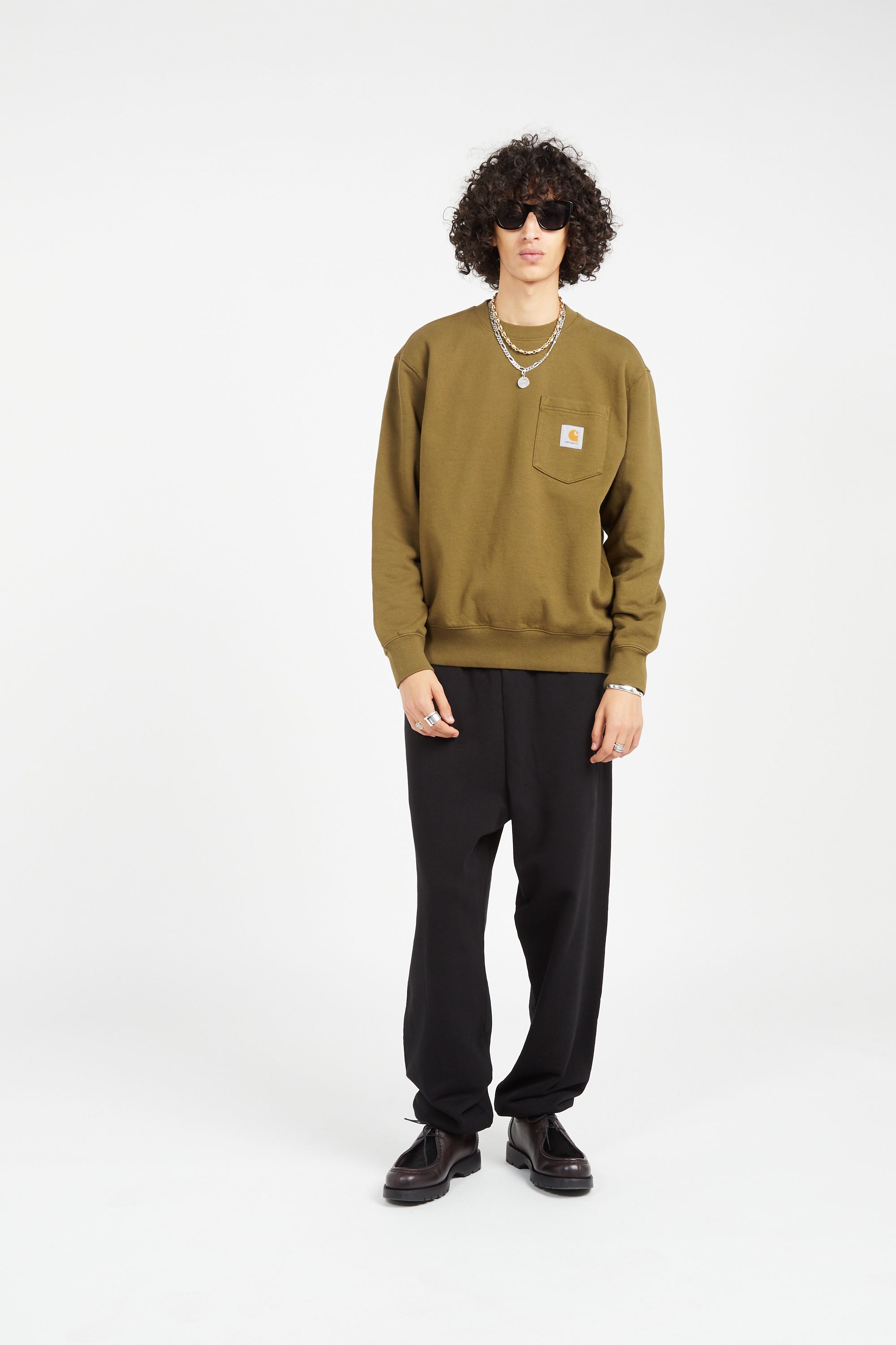 CARHARTT WIP Sweat Pocket Kaki