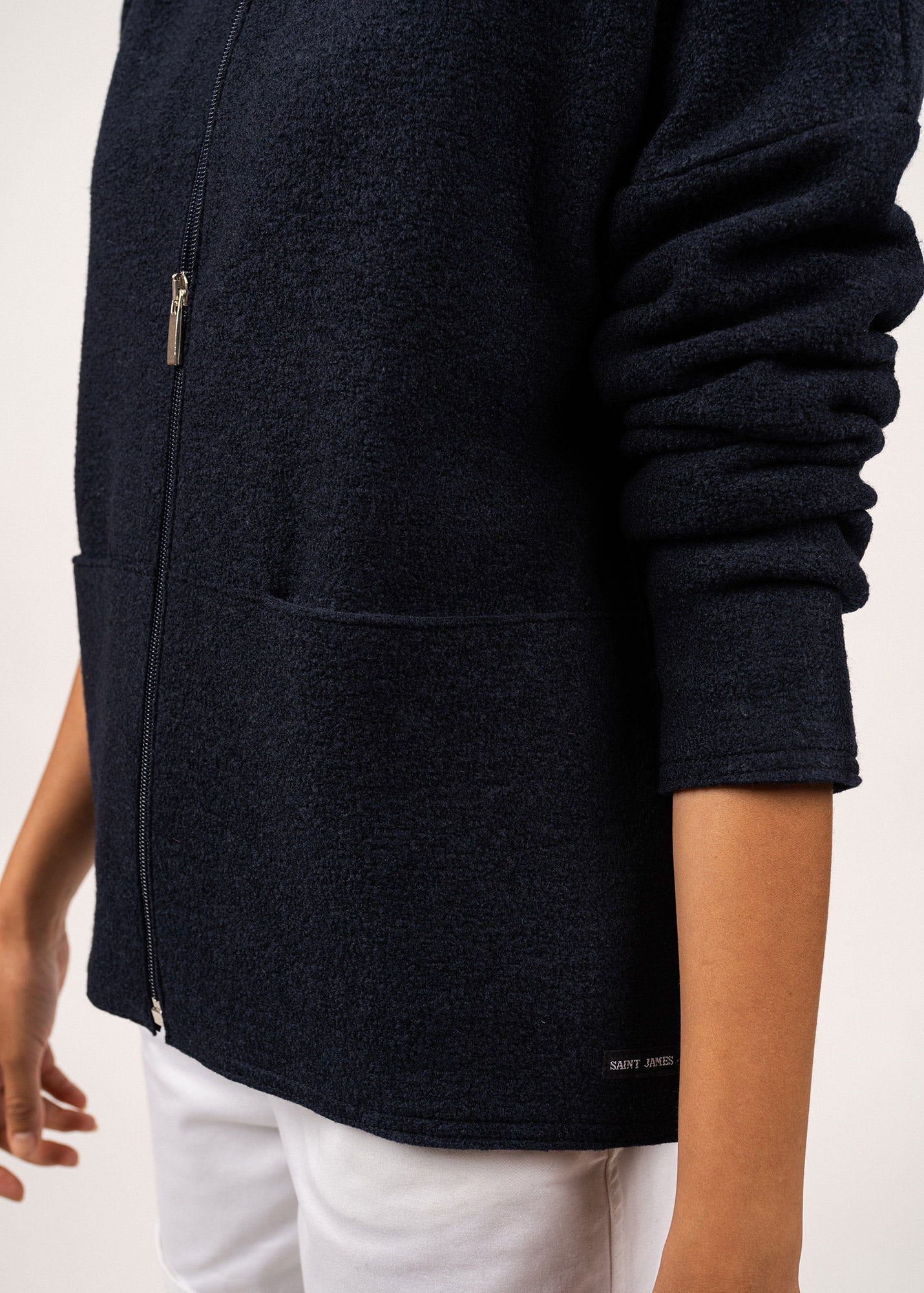 Veste en laine bouillie Erdeven