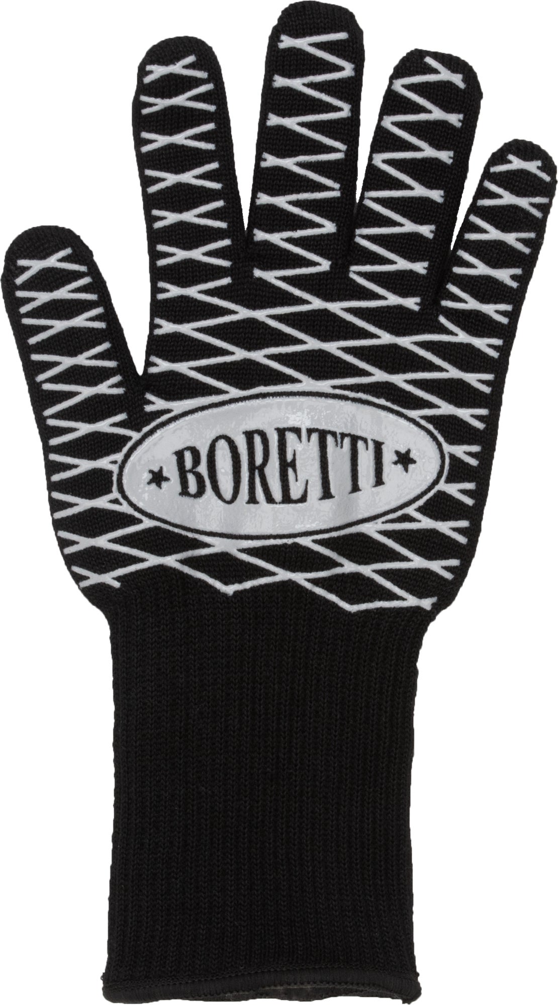 Boretti barbecue handschoen zwart 21 x 26 x 8 cm