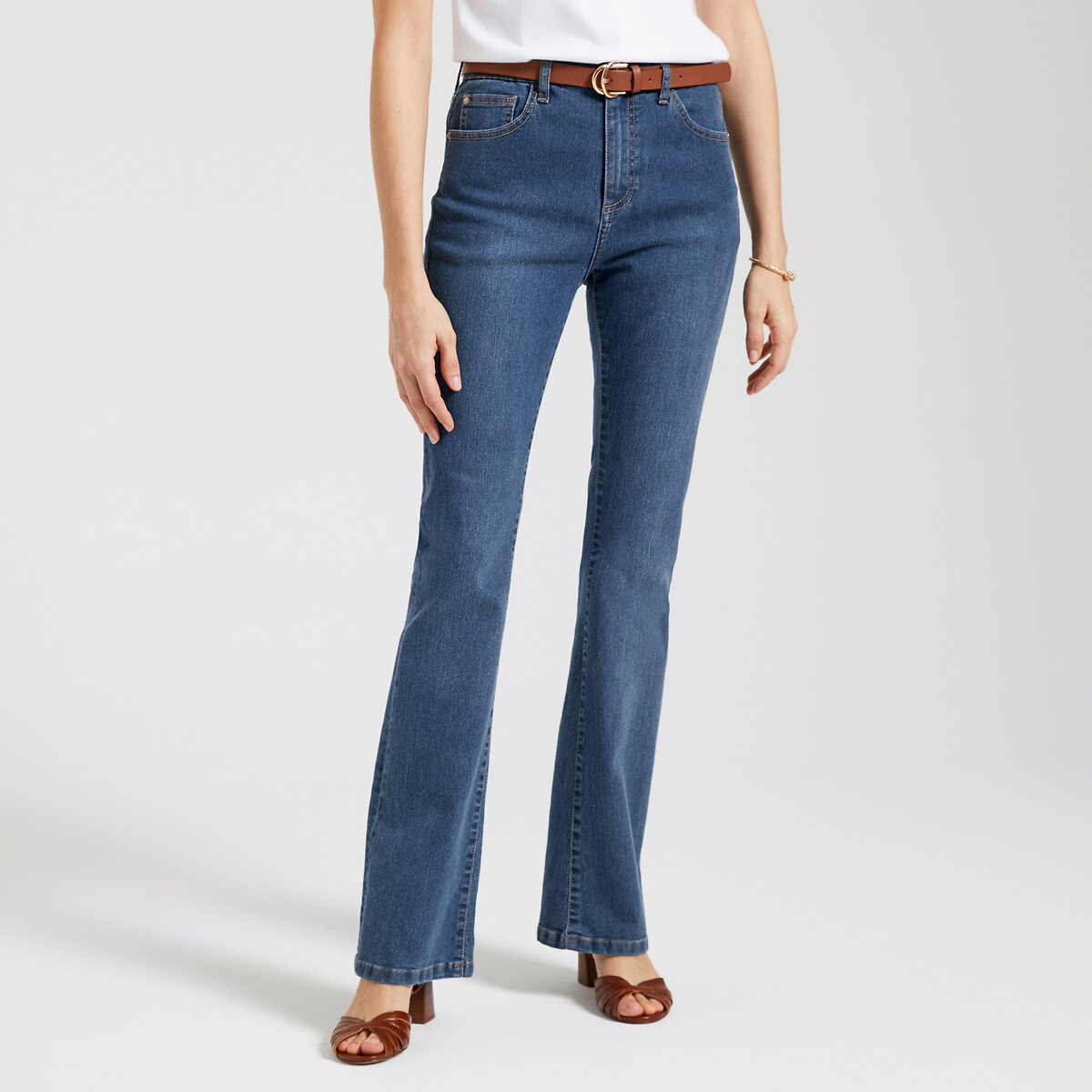 ANNE WEYBURN<br>Calças Bootcut