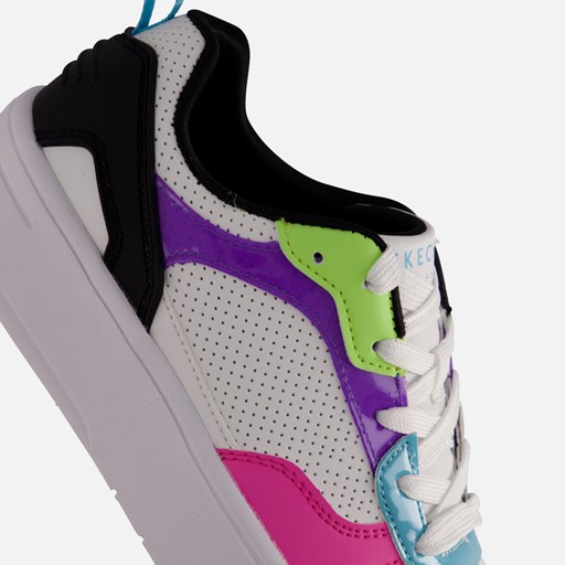 Skechers Court High Sneakers wit Synthetisch
