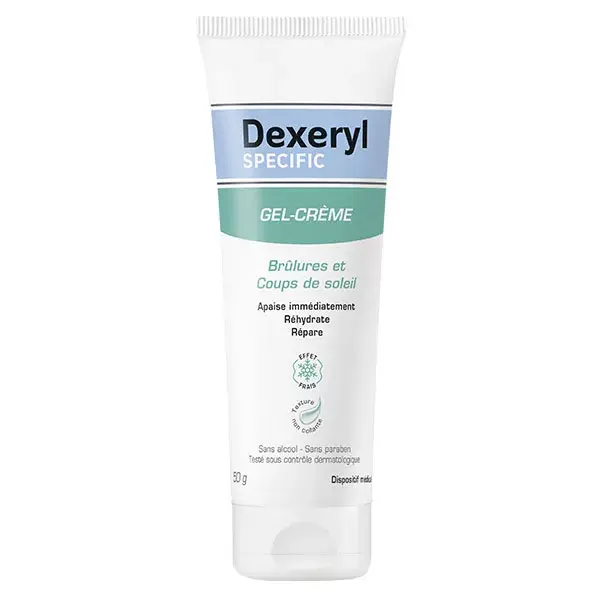 Dexeryl Específico para Queimaduras e Queimaduras Solares 50g