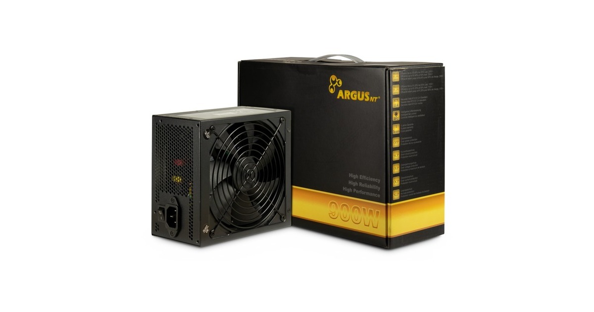 Inter-TechArgus GPS-900 900 watt voeding   (Zwart, 4x PCIe)