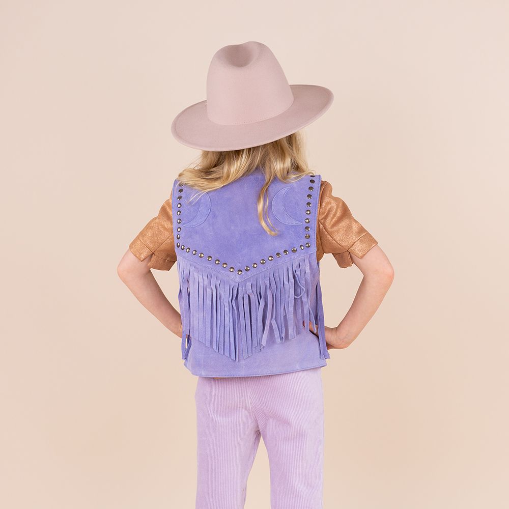 Moonrise kids western gilet Myrella Lila