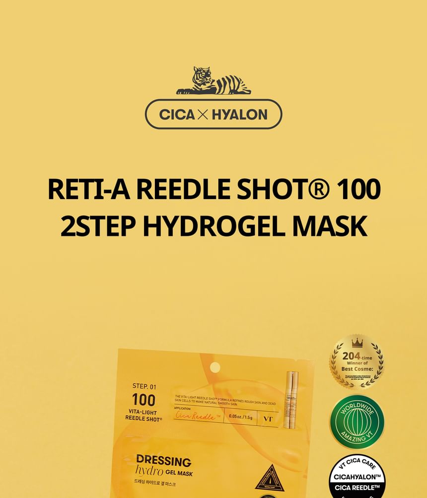 VT - Vita-light Reedle Shot 100 2Step Hydrogel Masker