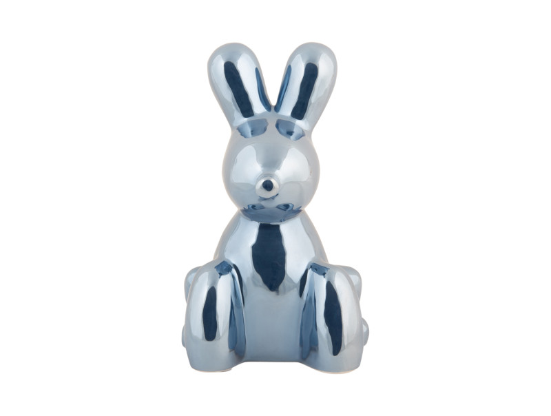 Statue Balloon Bunny PT4228GR Jungle green plated