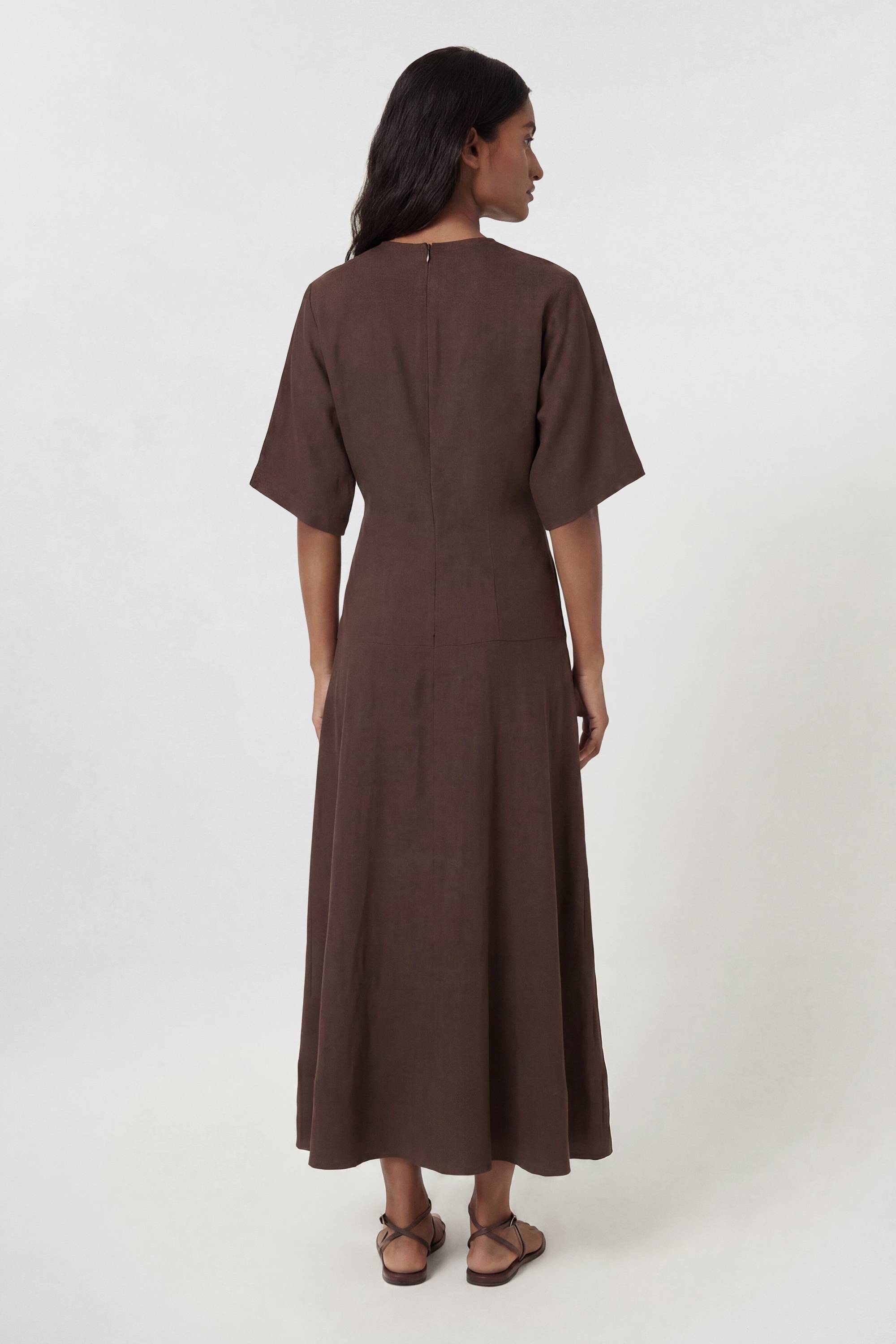 KarenMillen Robe Midi À Taille Basse En Modal