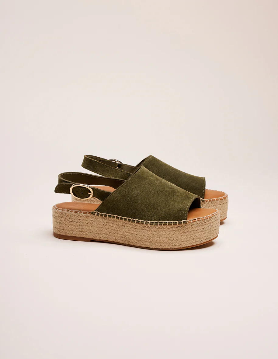 Espadrilles Maya - Suède sapin