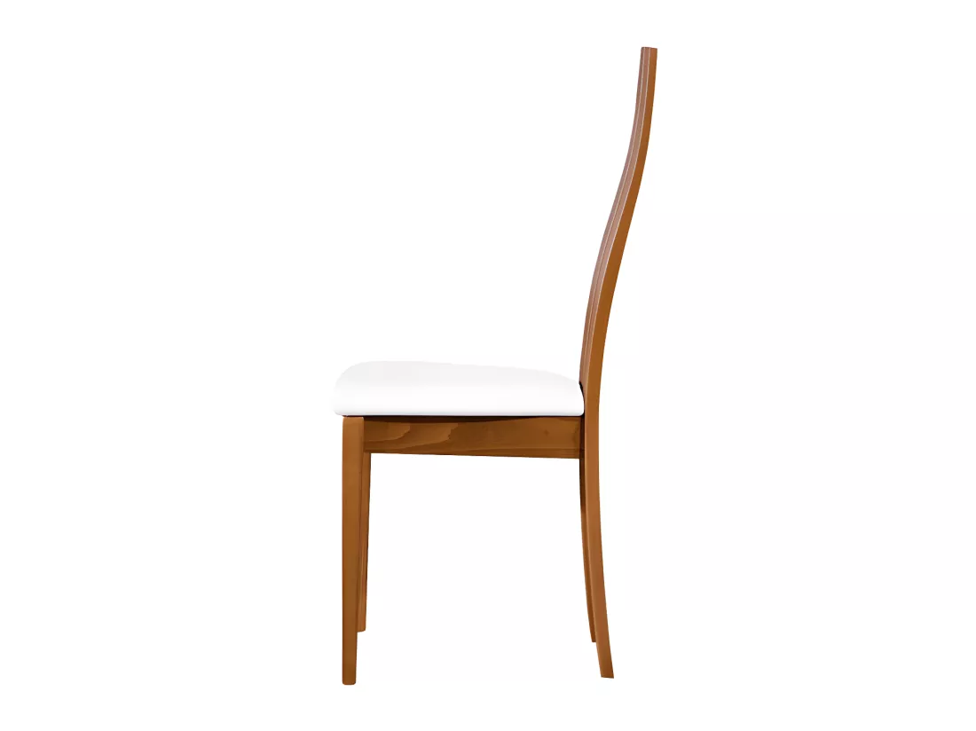 Lot de 6 chaises SALENA - Hêtre massif coloris chêne