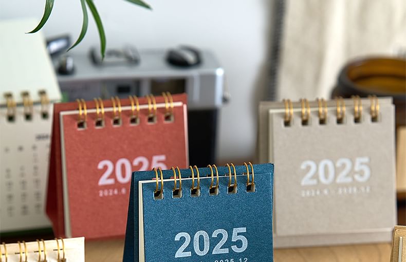Jun's Journal - Mini-bureaukalender 2025 (verschillende ontwerpen) / set