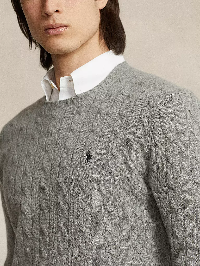 POLO RALPH LAUREN Pullover hellgrau