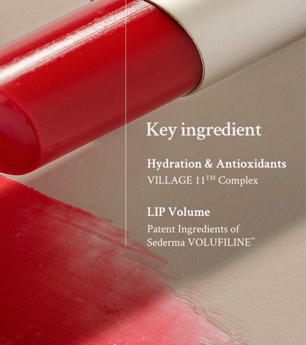 Village 11 Factory - Protetor Labial Plumpang Color - Nude Beige