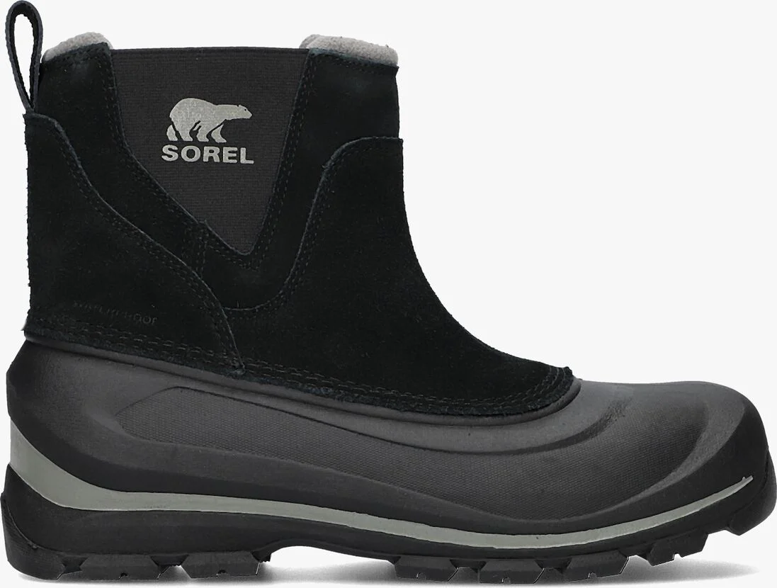 SOREL zwarte sorel chelsea boots buxton pull on
