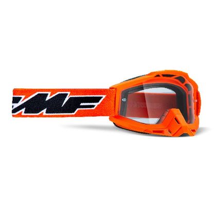 Masque cross FMF VISION POWERBOMB OTG Rocket - Clear Lens 2023 - Orange