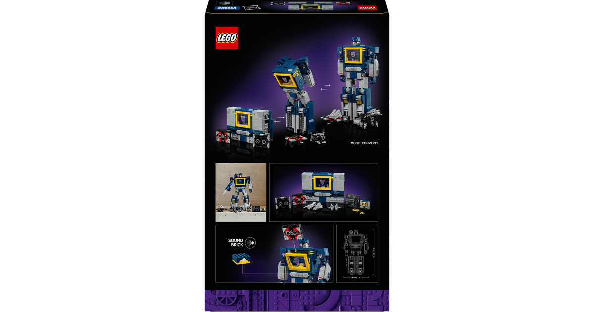LEGOIcons - Transformers: Soundwave Constructiespeelgoed  (10358)