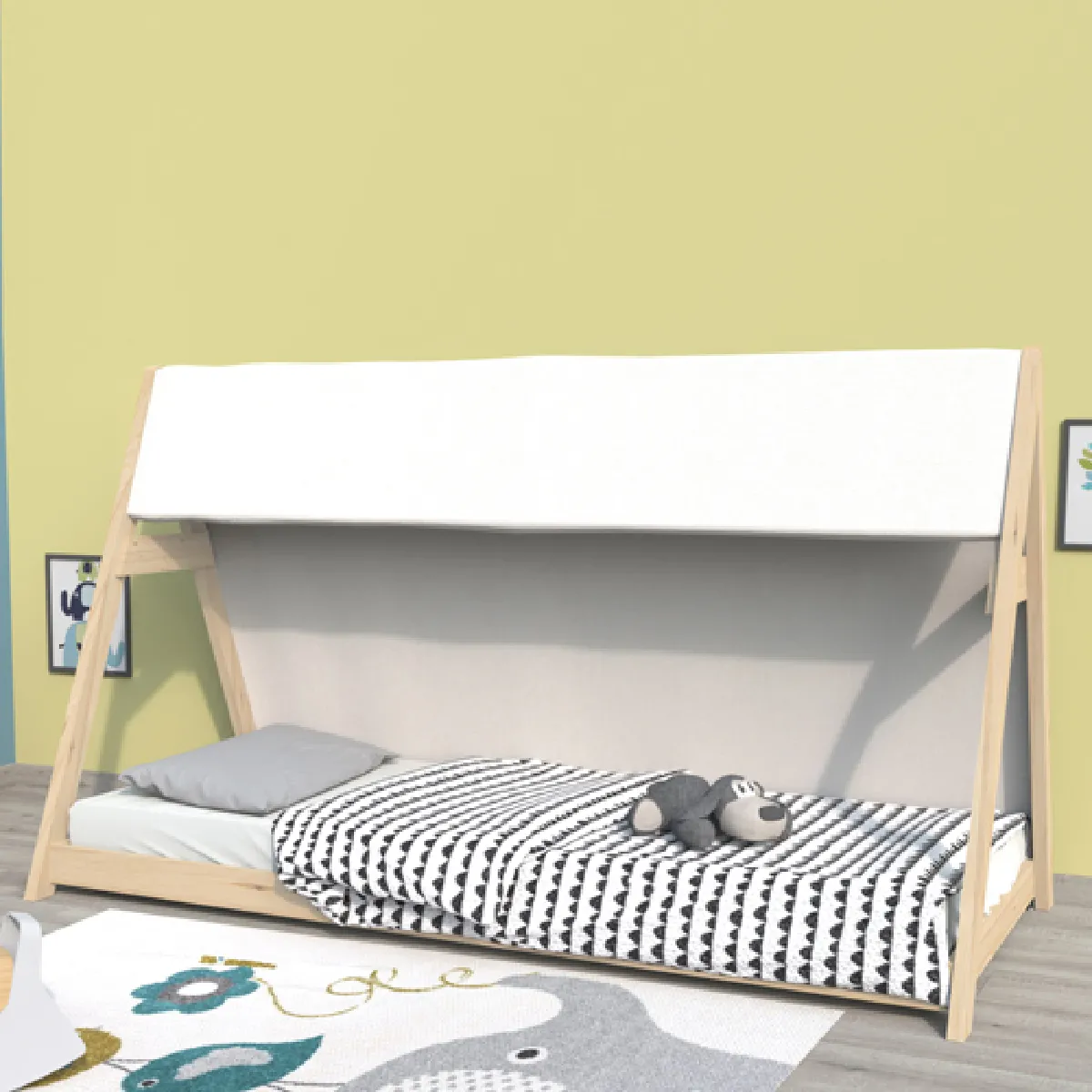 Lit cabane TIPI 90x200