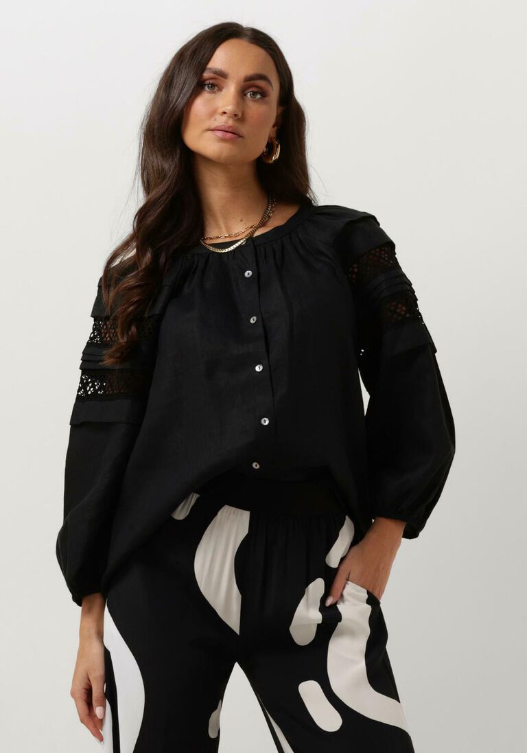 RESORT FINEST zwarte resort finest blouse blouse chic