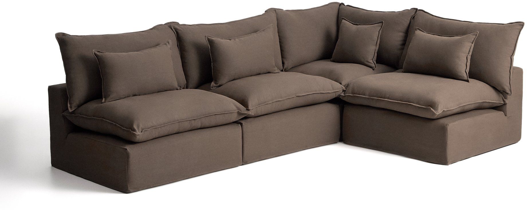 Kave Home Anarela Taupe Hoekbank