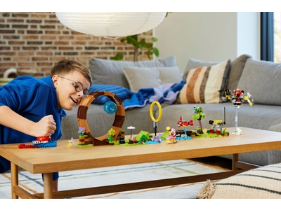 LEGO Sonics Green Hill Zone loopinguitdaging (76994)