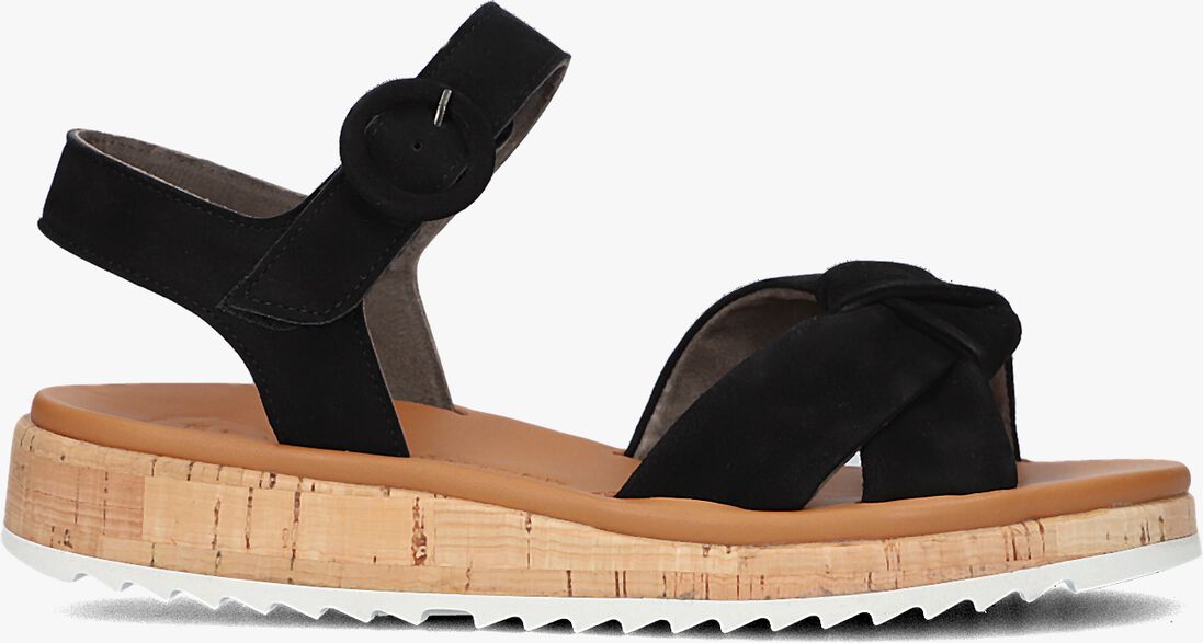 PAUL GREEN zwarte paul green sandalen 6059