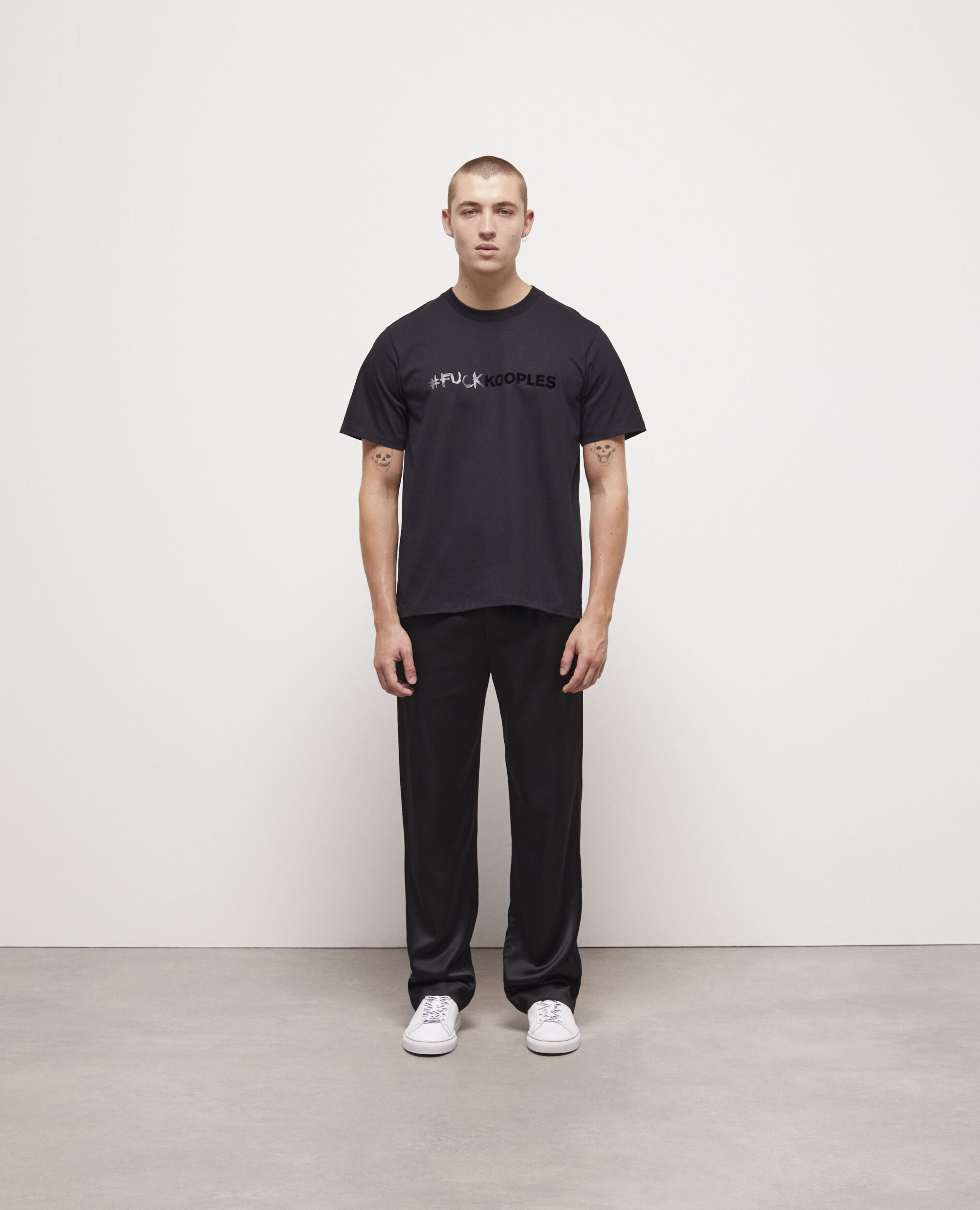 T-shirt logo noir