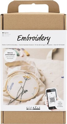 Broderi Kit Til Begynder - Diy Kit