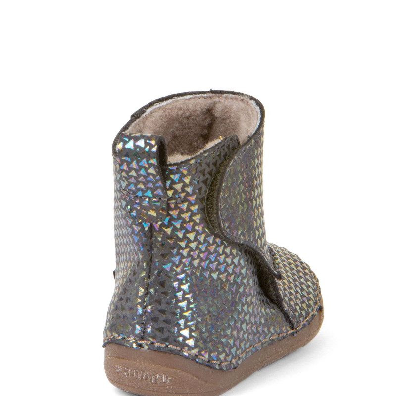 Froddo Froddo Amplio Paix Winter Boots Fourrées Gris Argenté