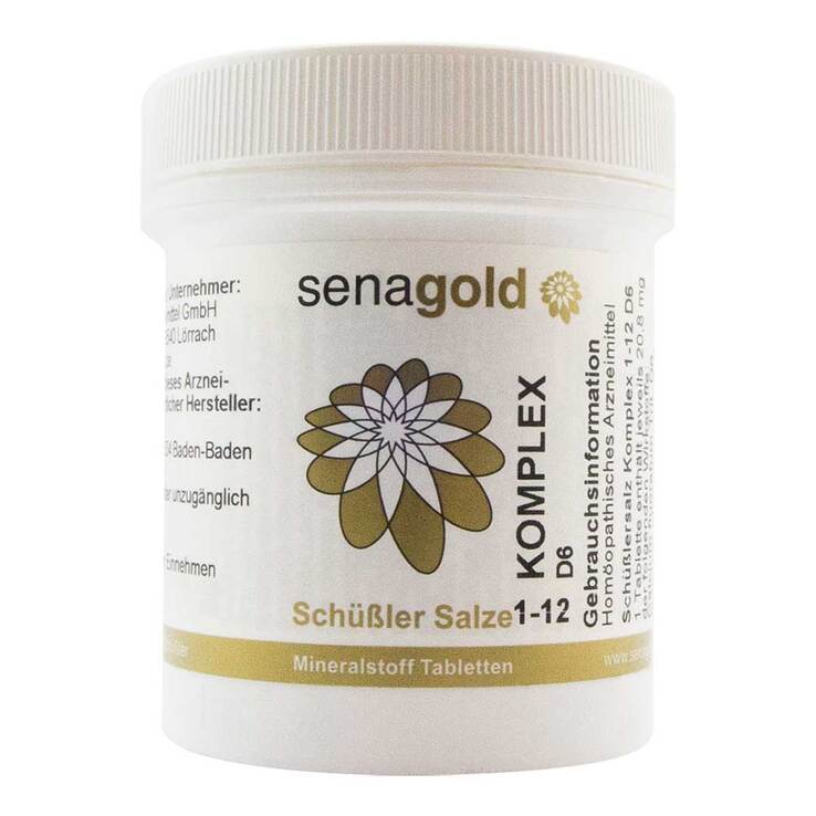 Schüssler Salz Komplex Nr.1 - 12 Tabletten, 400 St