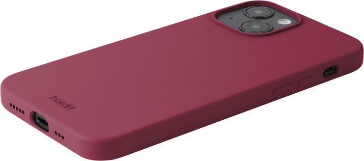 HoldIt Silicone Case iPhone 14/13 Bordeaux