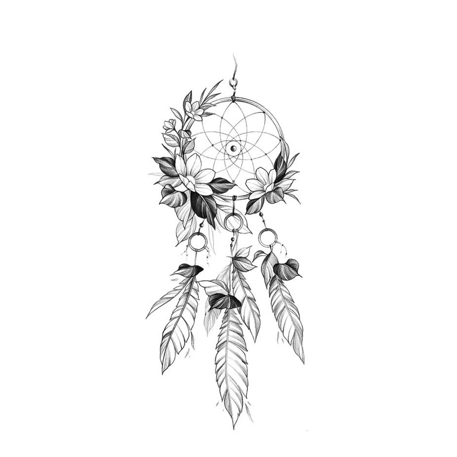 (10x5cm) Fake Tätowierung Temporary Tattoo Haut Sticker Aufkleber - Style 10