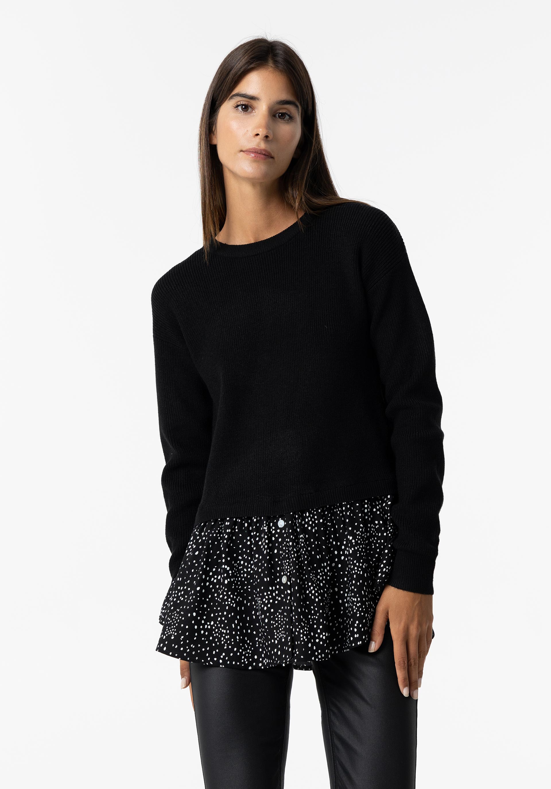 Camisola de Malha Combinada