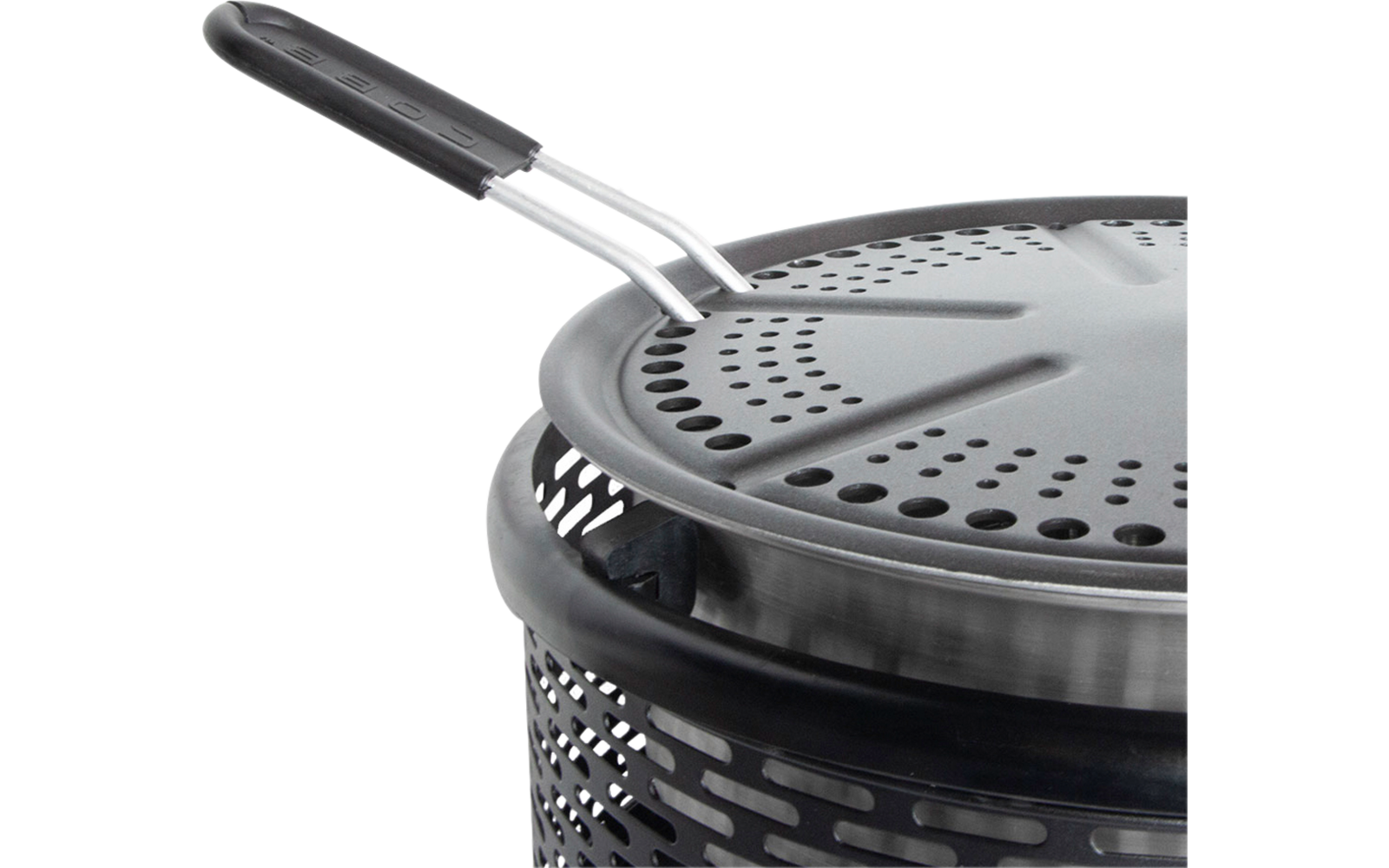 Cobb Holzkohlegrill Pro Black inkl. gelochter Grillplatte