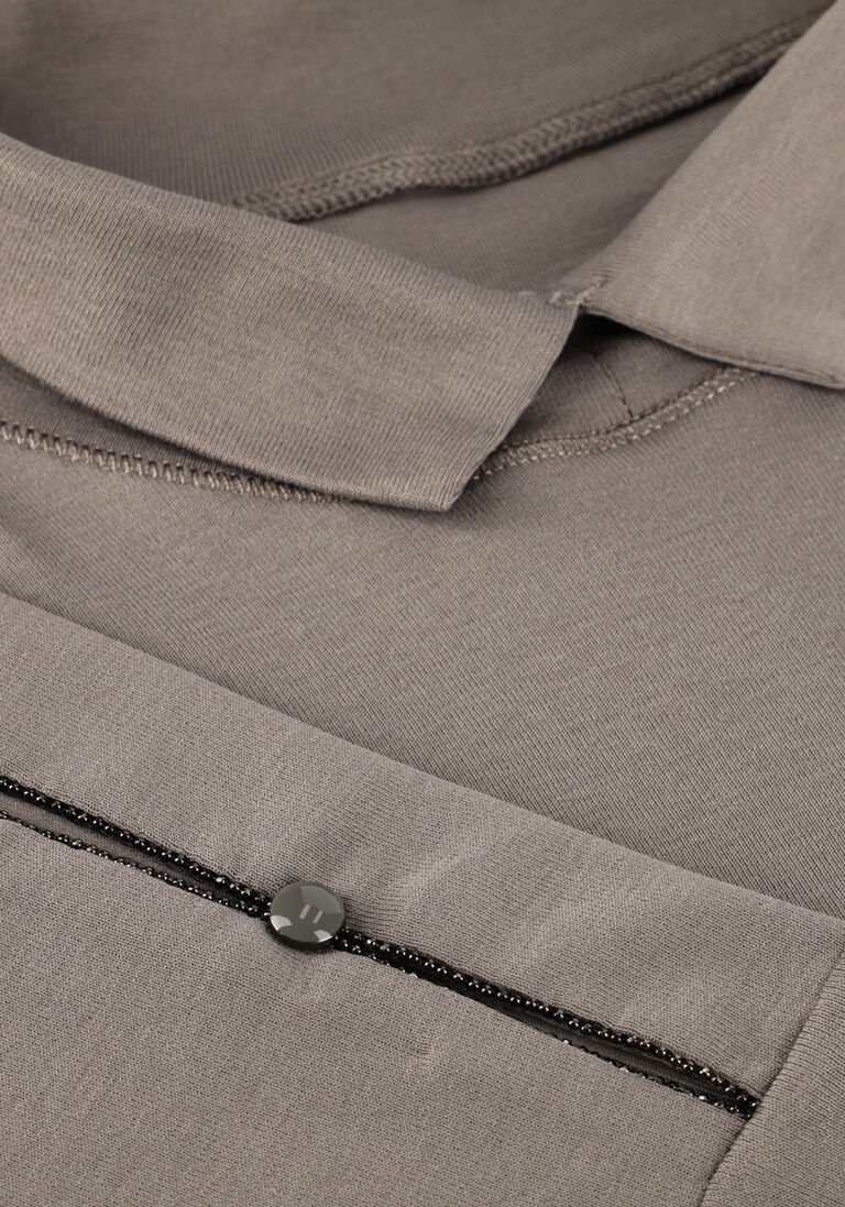 taupe marc cain collection top zc 48.05 j14