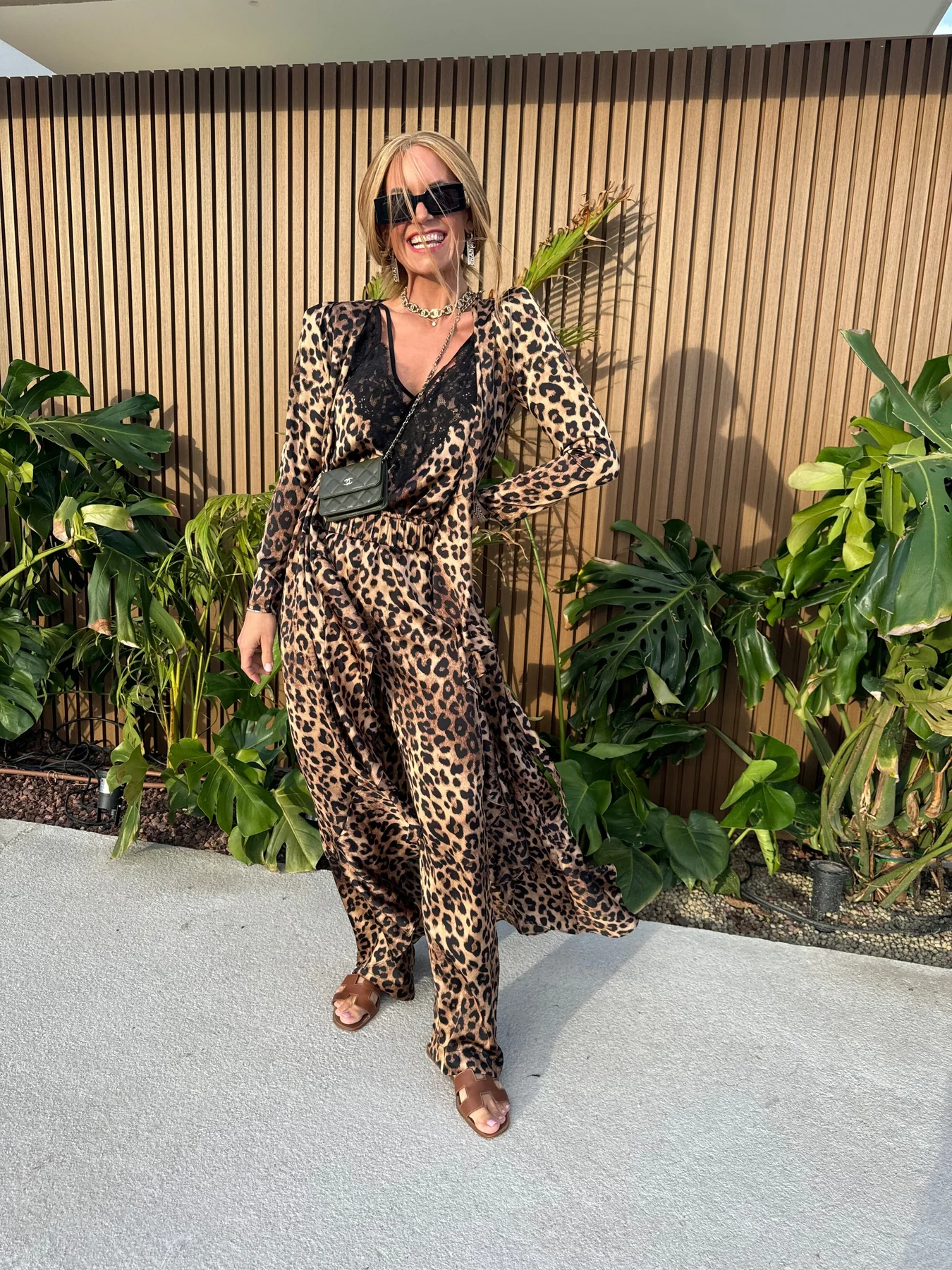 Valentin Studio Comfy Leopard Pants