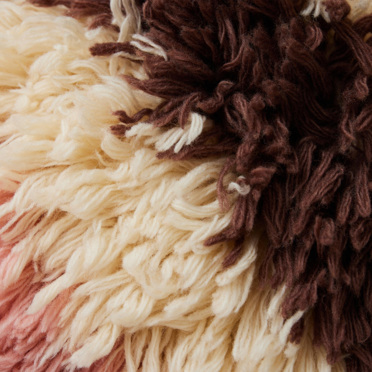 HKliving Fluffy kussen 55x55 Horizon